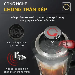 máy làm sữa hạt olivo x20