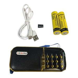 Máy niệm phật A Di Đà Phật và phụ kiện đi kèm